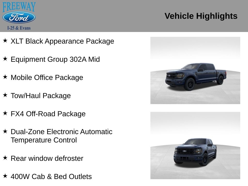 New 2025 Ford F-150 XLT Truck