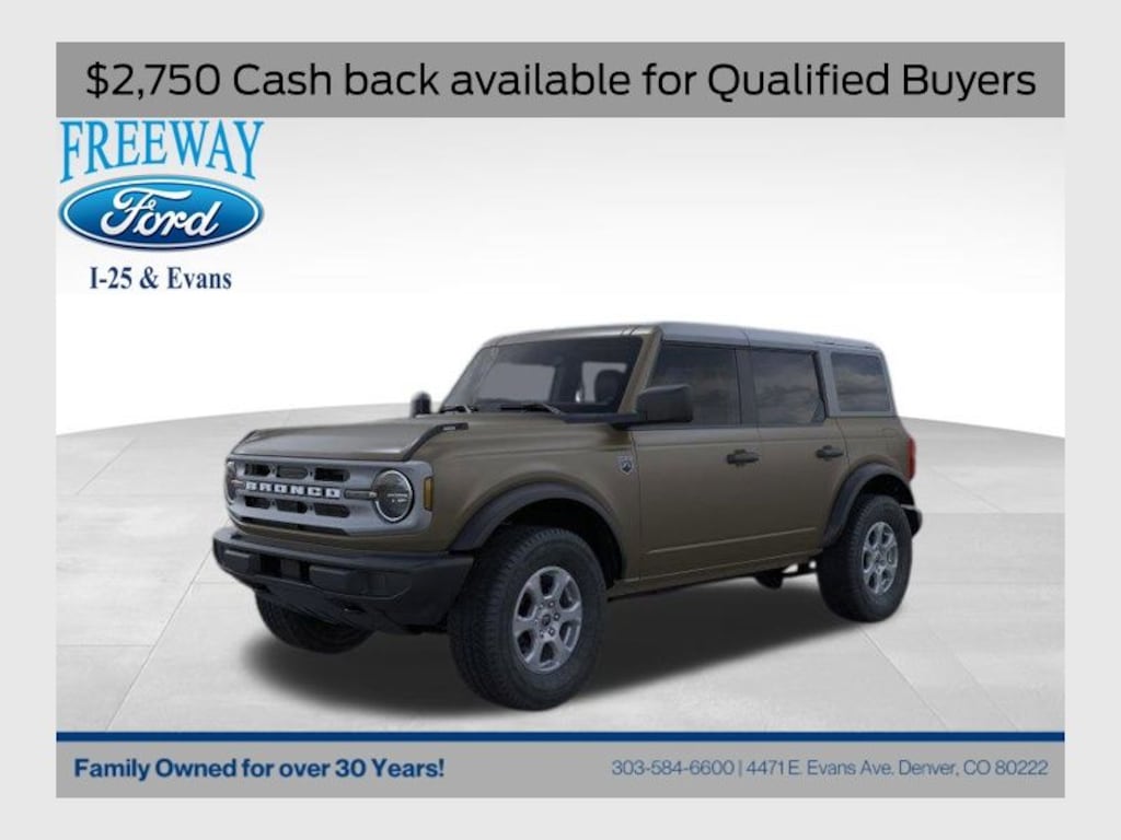 New 2025 Ford Bronco Big Bend SUV