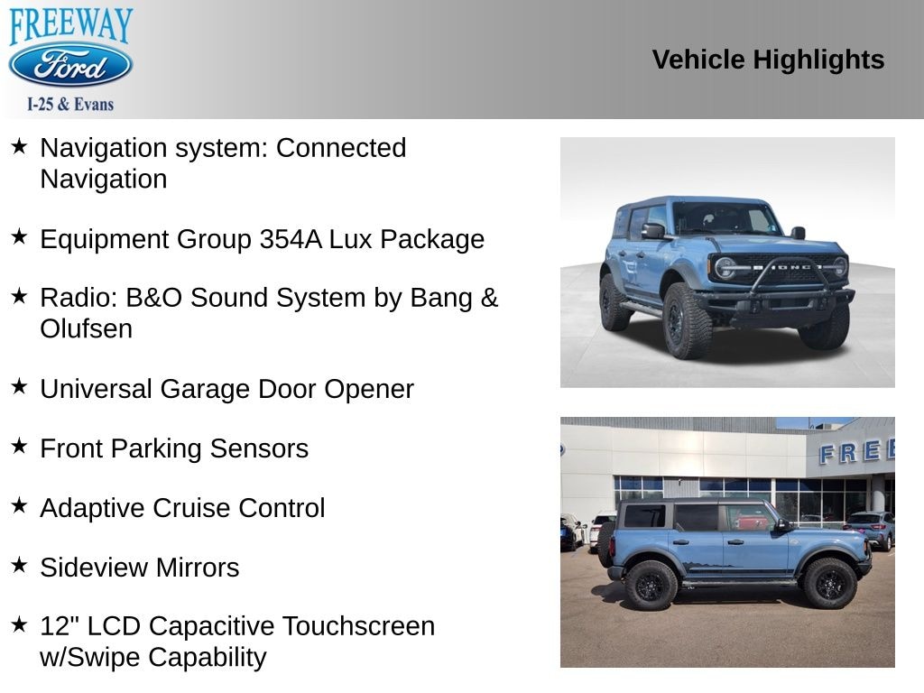 Used 2023 Ford Bronco Wildtrak SUV