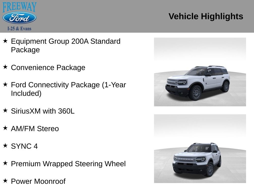 New 2026 Ford Bronco Sport Big Bend SUV
