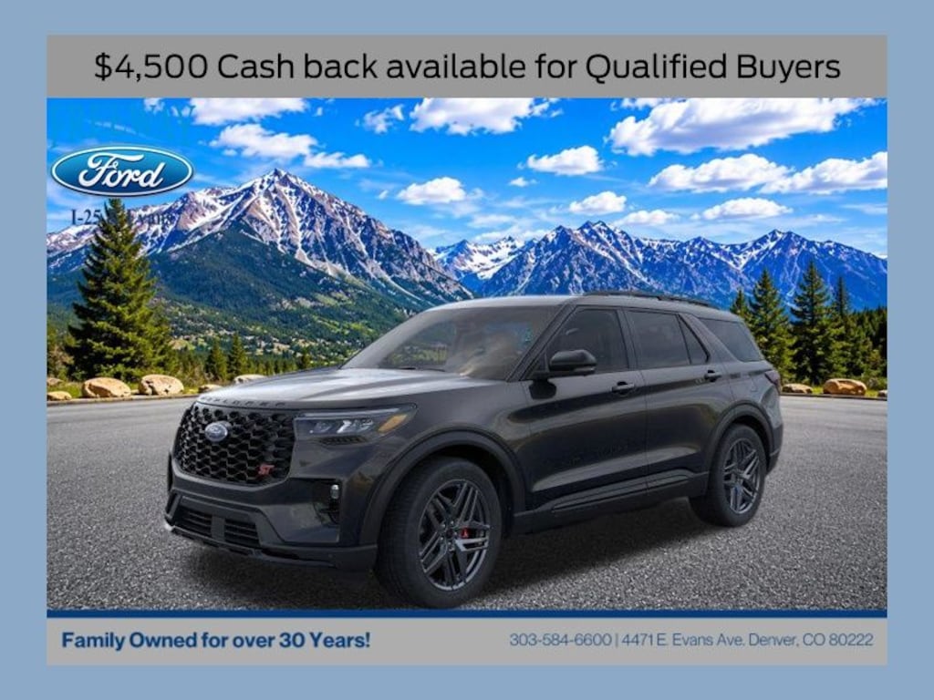 New 2026 Ford Explorer ST SUV