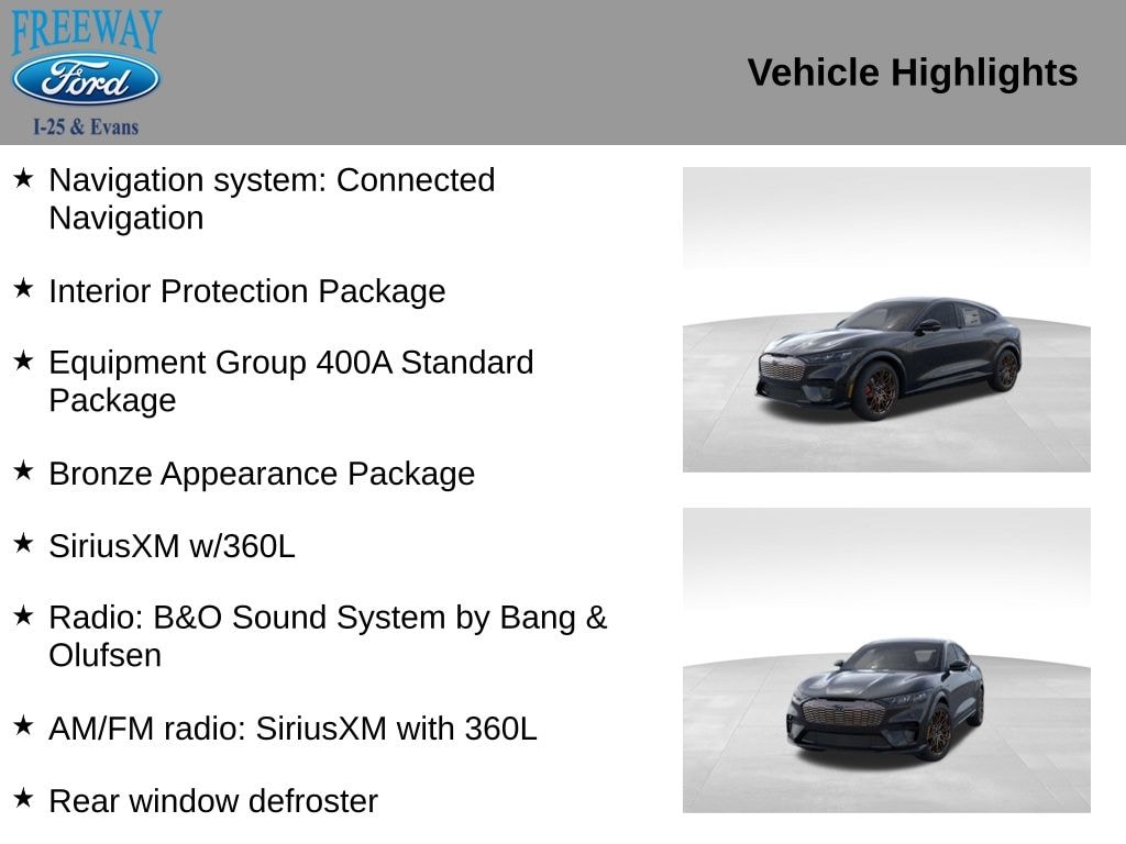 New 2025 Ford Mustang Mach-E GT SUV