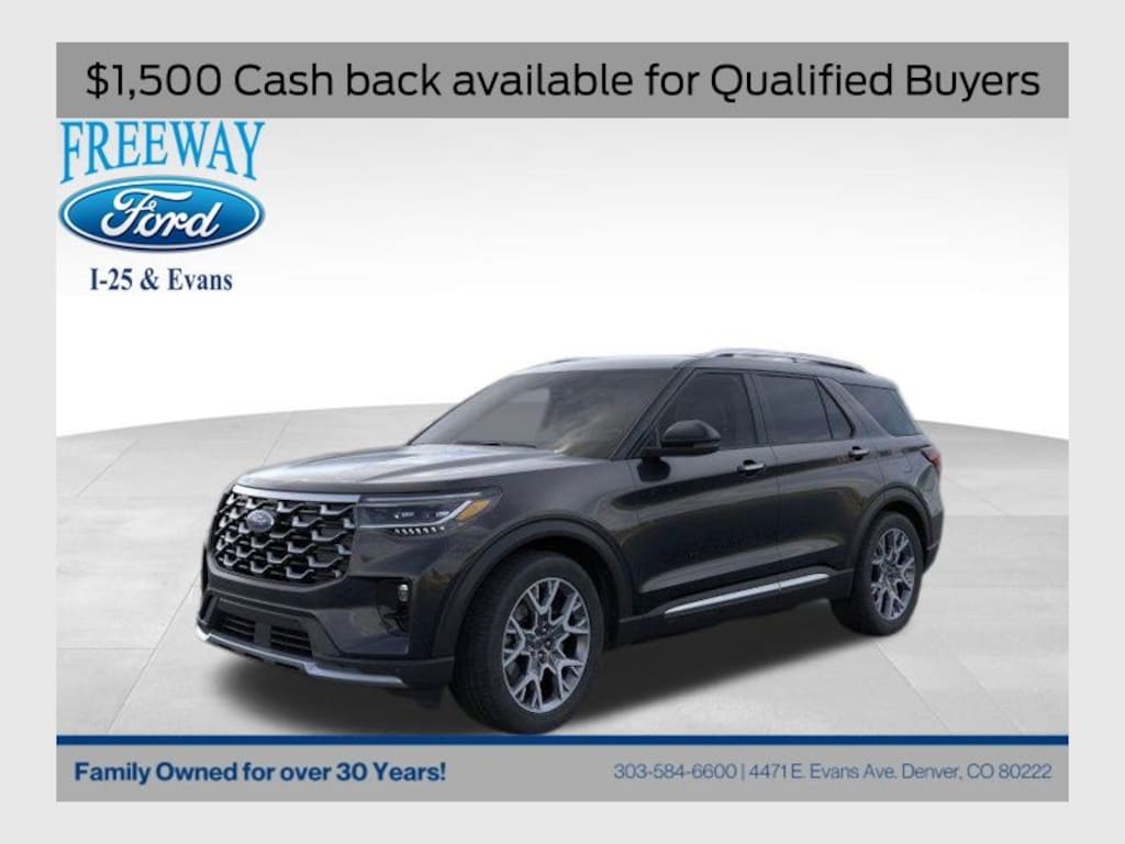 New 2025 Ford Explorer Platinum SUV