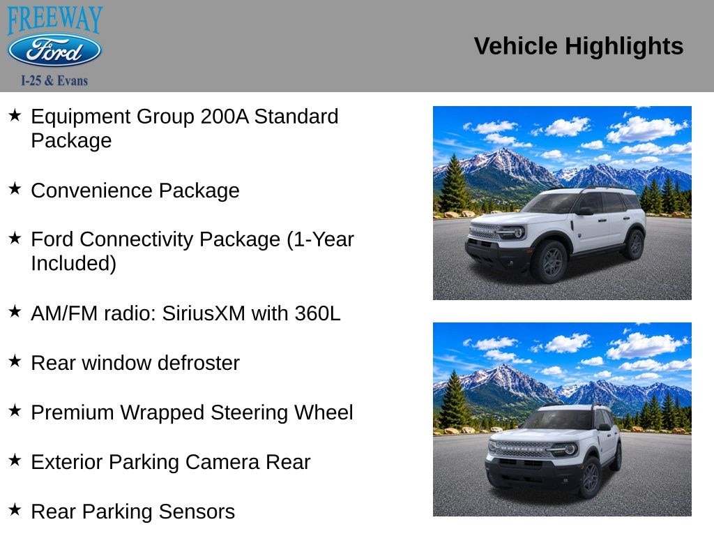 New 2026 Ford Bronco Sport Big Bend SUV