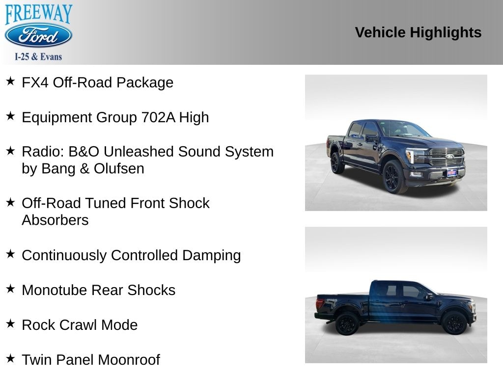 Certified 2024 Ford F-150 Platinum Truck