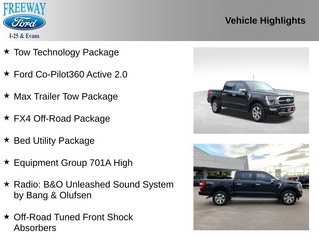 Used 2022 Ford F-150 Platinum Truck