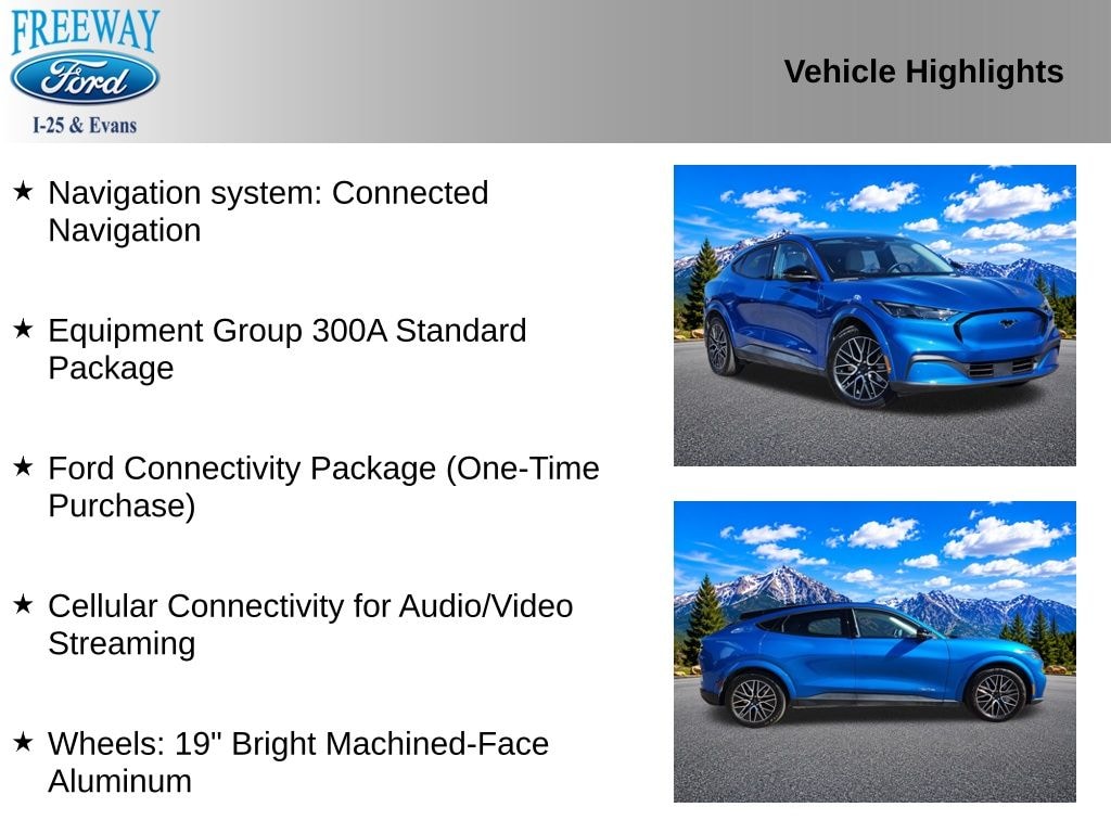 Certified 2025 Ford Mustang Mach-E Premium SUV