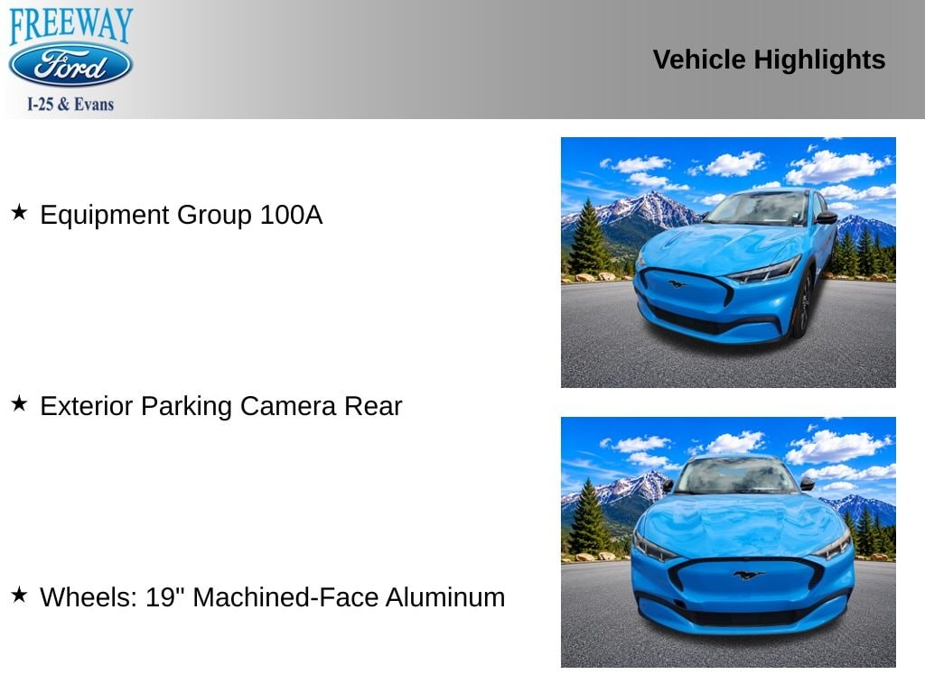Used 2024 Ford Mustang Mach-E Select AWD with VIN 3FMTK1SU4RMA13112 for sale in Denver, CO
