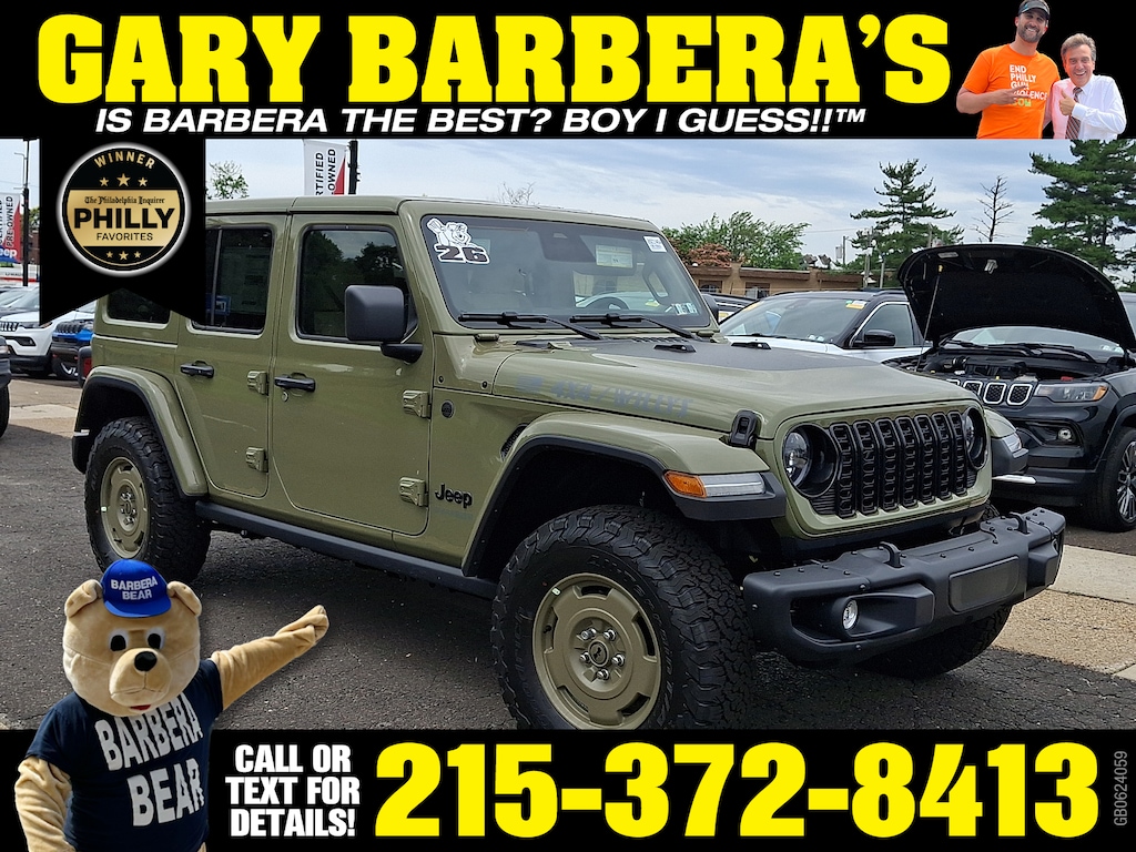 New 2026 Jeep Wrangler 4-DOOR WILLYS '41 Sport Utility