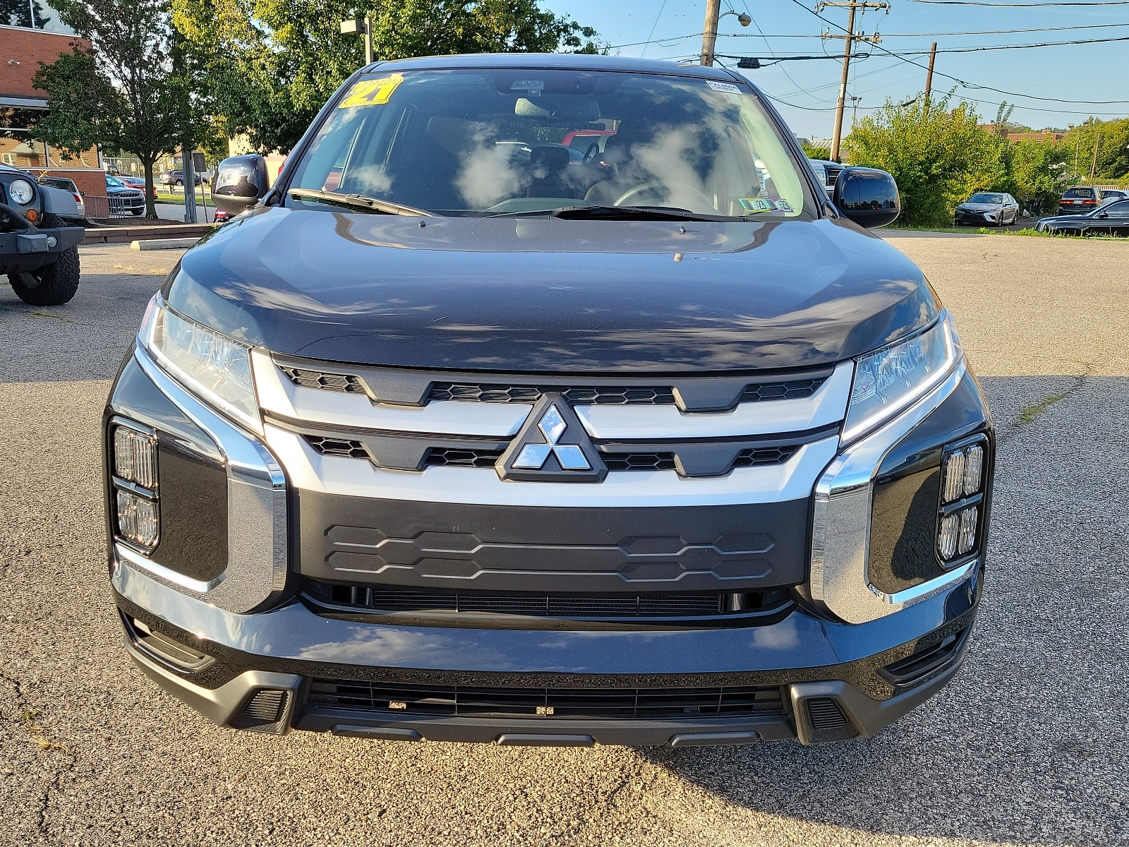 Certified 2021 Mitsubishi Outlander Sport ES with VIN JA4APUAU1MU004043 for sale in Philadelphia, PA