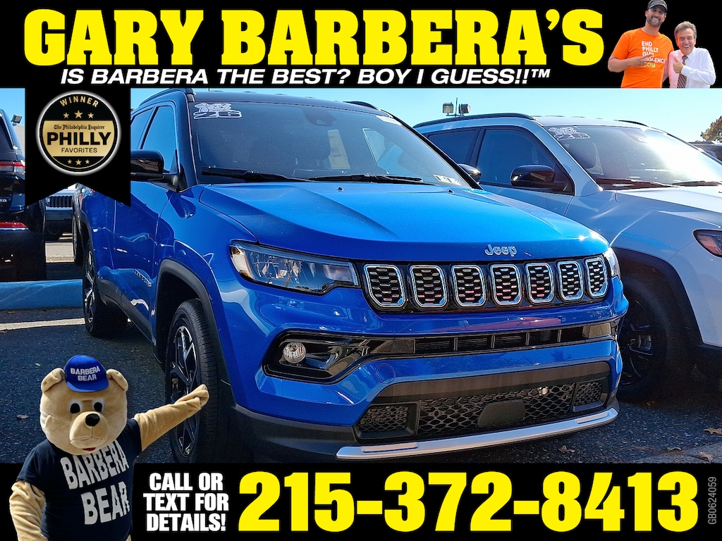 New 2026 Jeep Compass LIMITED 4X4 Sport Utility