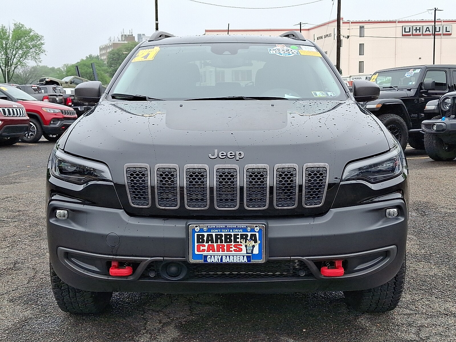 Certified 2021 Jeep Cherokee Trailhawk with VIN 1C4PJMBX5MD240818 for sale in Philadelphia, PA