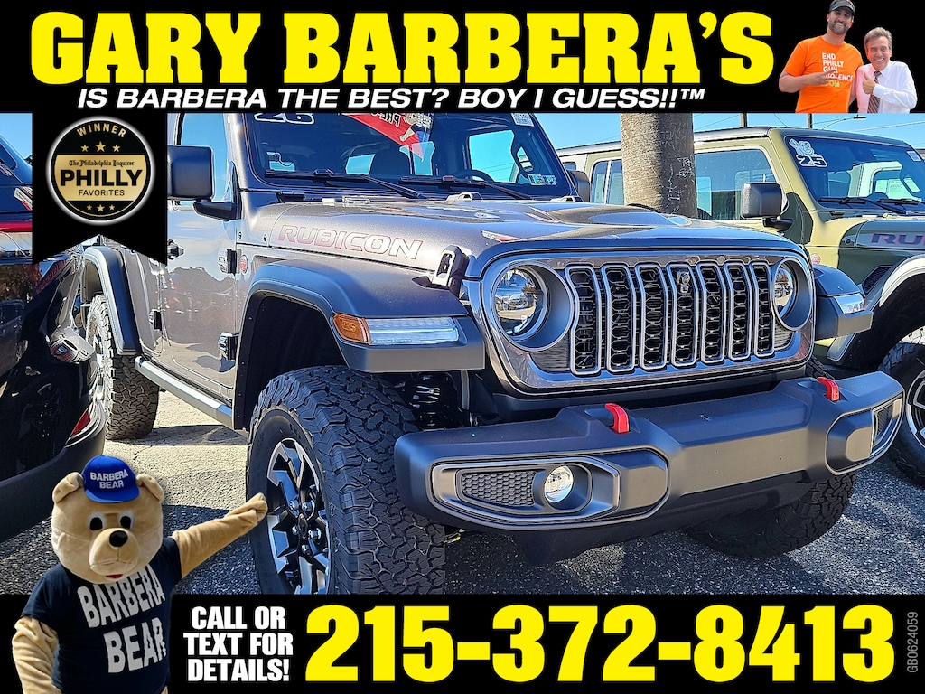 New 2026 Jeep Wrangler 4-DOOR RUBICON Sport Utility