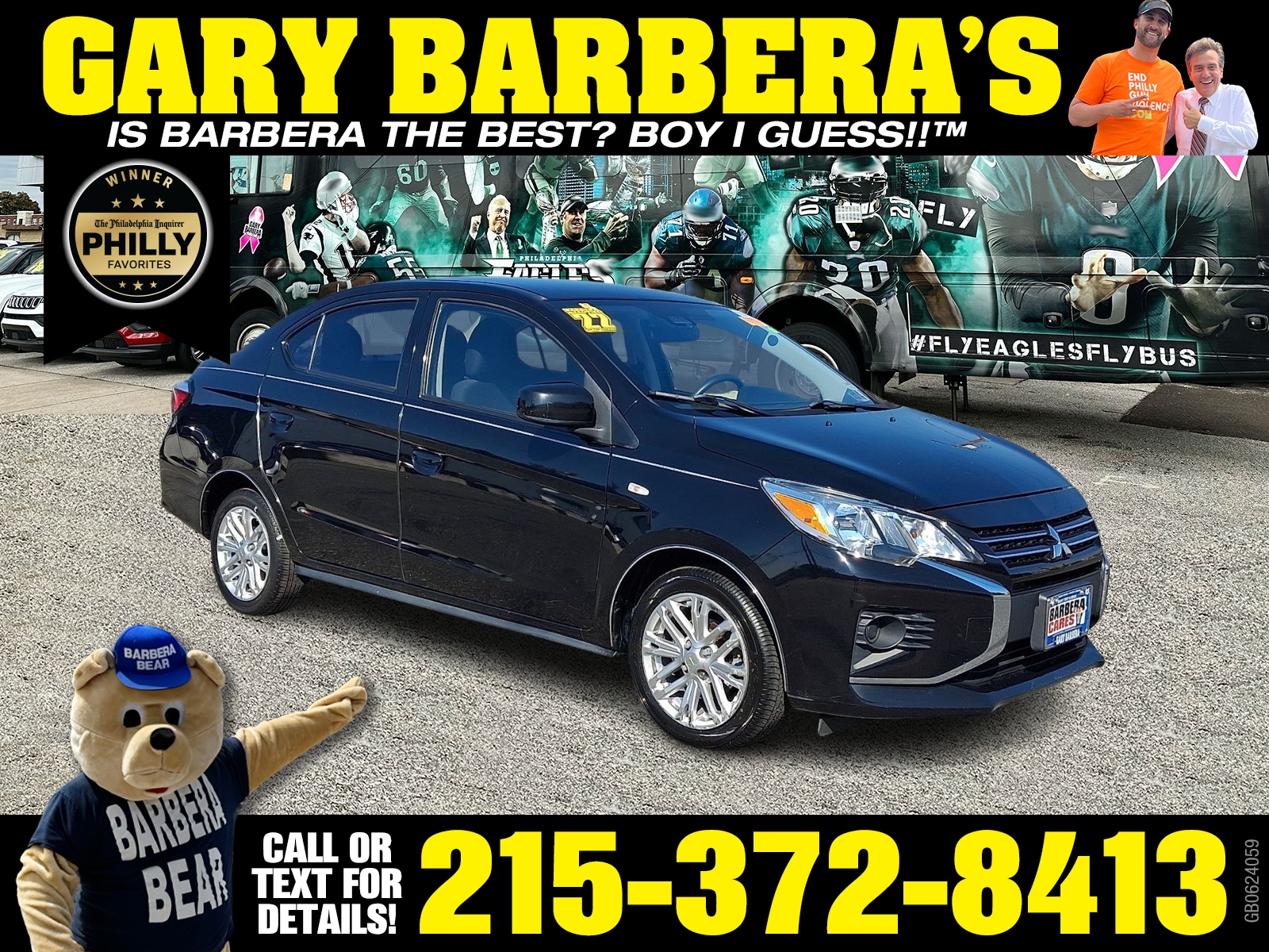 Used 2022 Mitsubishi Mirage G4 LE with VIN ML32FUFJ9NHF02051 for sale in Philadelphia, PA