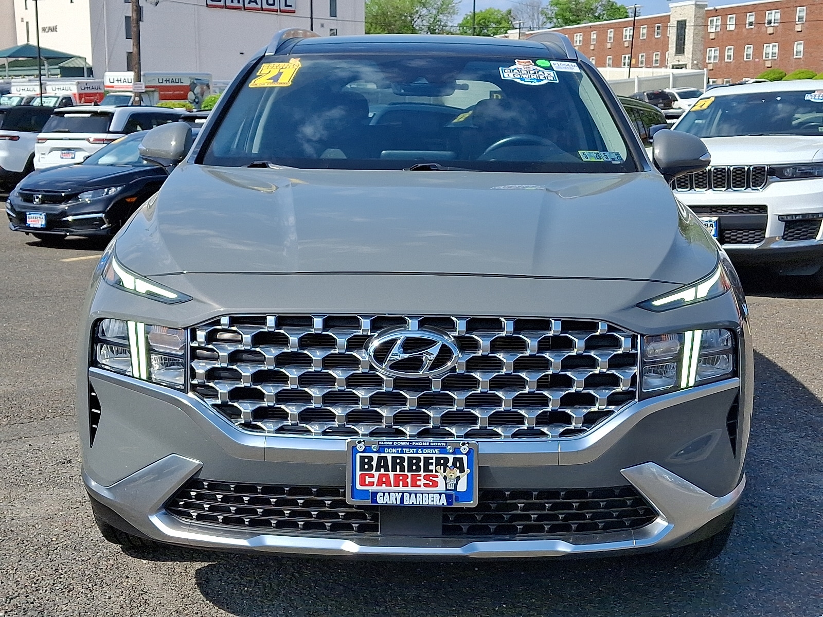 Certified 2021 Hyundai Santa Fe SEL with VIN 5NMS3DAJ1MH351617 for sale in Philadelphia, PA