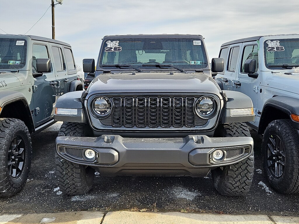 New 2026 Jeep Wrangler 4-DOOR WILLYS Sport Utility