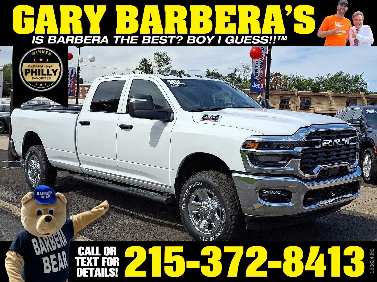 2025 Ram 2500 TRADESMAN CREW CAB 4X4 8' BOX