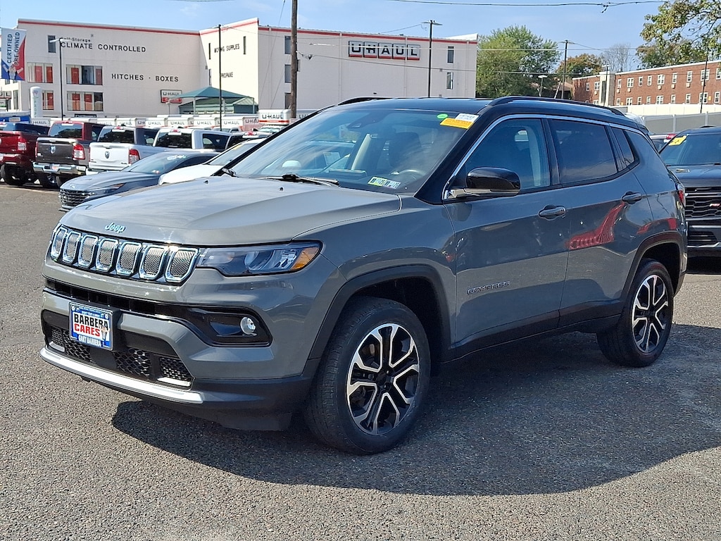 Used 2022 Jeep Compass Limited 4x4 Sport Utility