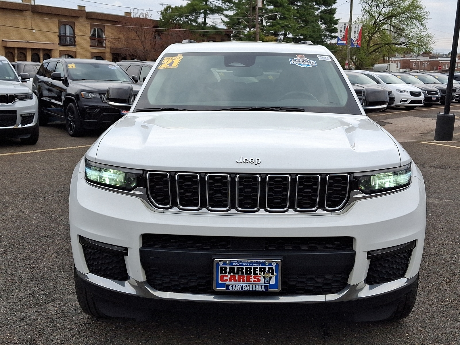 Certified 2021 Jeep Grand Cherokee L Limited with VIN 1C4RJKBG2M8127642 for sale in Philadelphia, PA