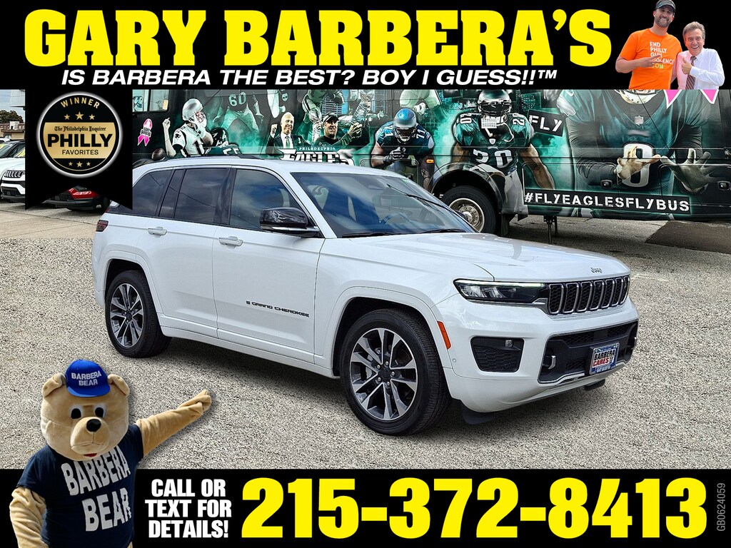 Used 2022 Jeep Grand Cherokee Overland 4x4 Sport Utility