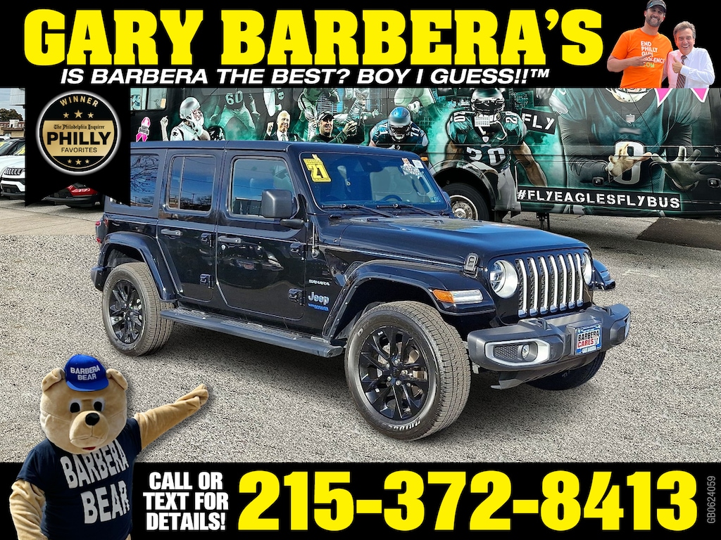 Used 2021 Jeep Wrangler 4xe Unlimited Sahara 4x4 Sport Utility