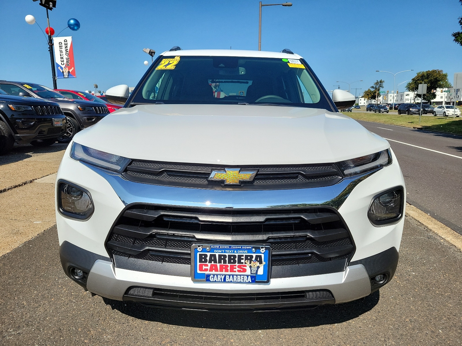 Used 2022 Chevrolet Trailblazer LT with VIN KL79MPSL3NB108374 for sale in Philadelphia, PA