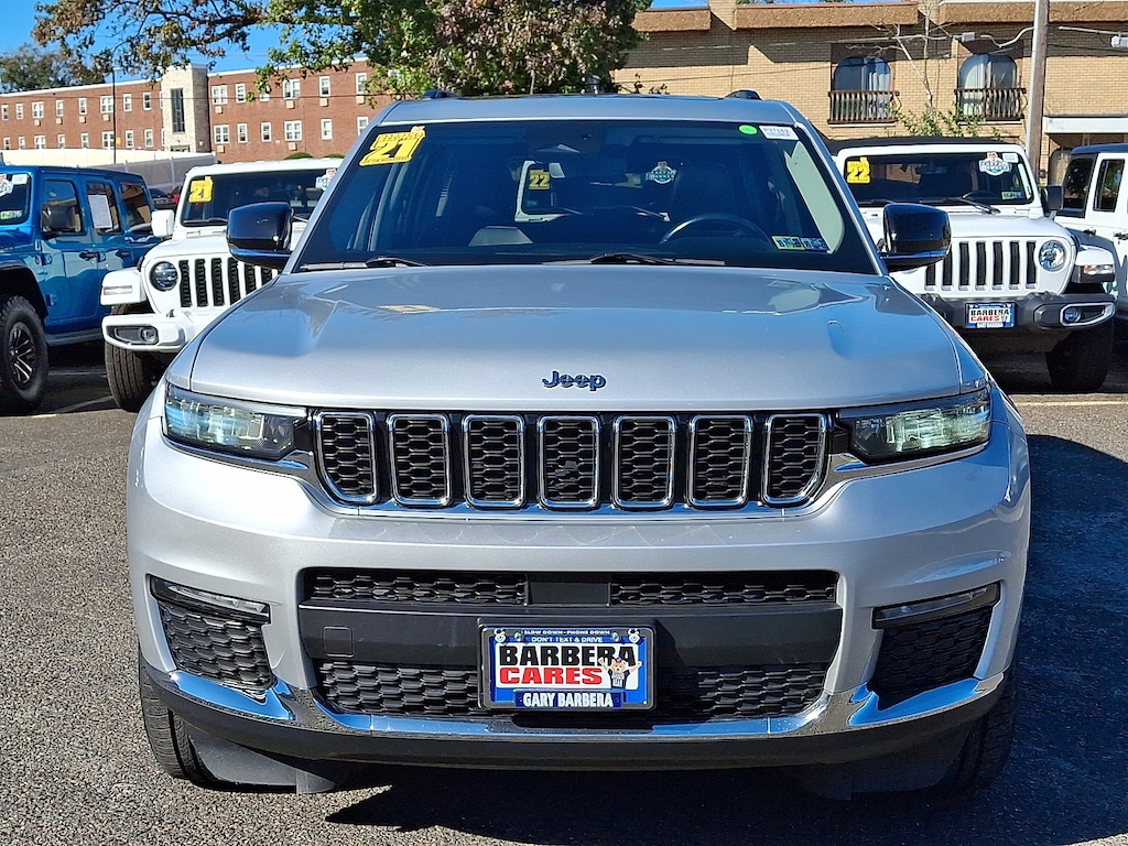 Used 2021 Jeep Grand Cherokee L Limited 4x4 Sport Utility