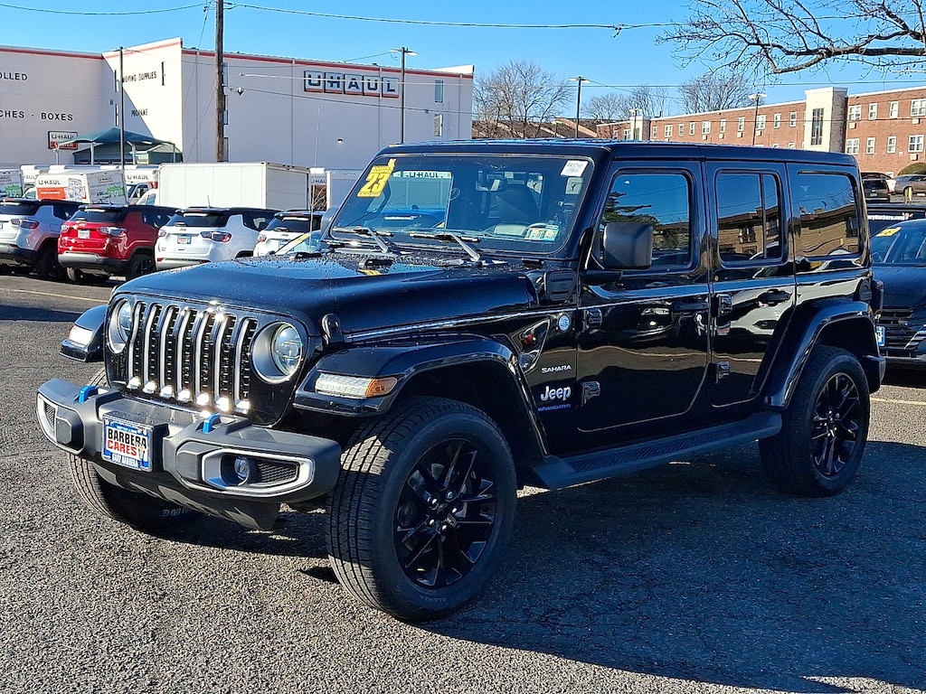 Used 2023 Jeep Wrangler 4xe Sahara 4x4 Sport Utility
