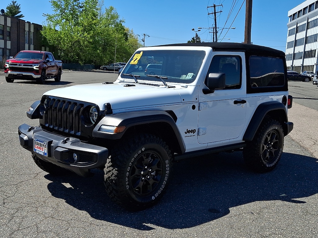 Used 2022 Jeep Wrangler Willys 4x4 Sport Utility