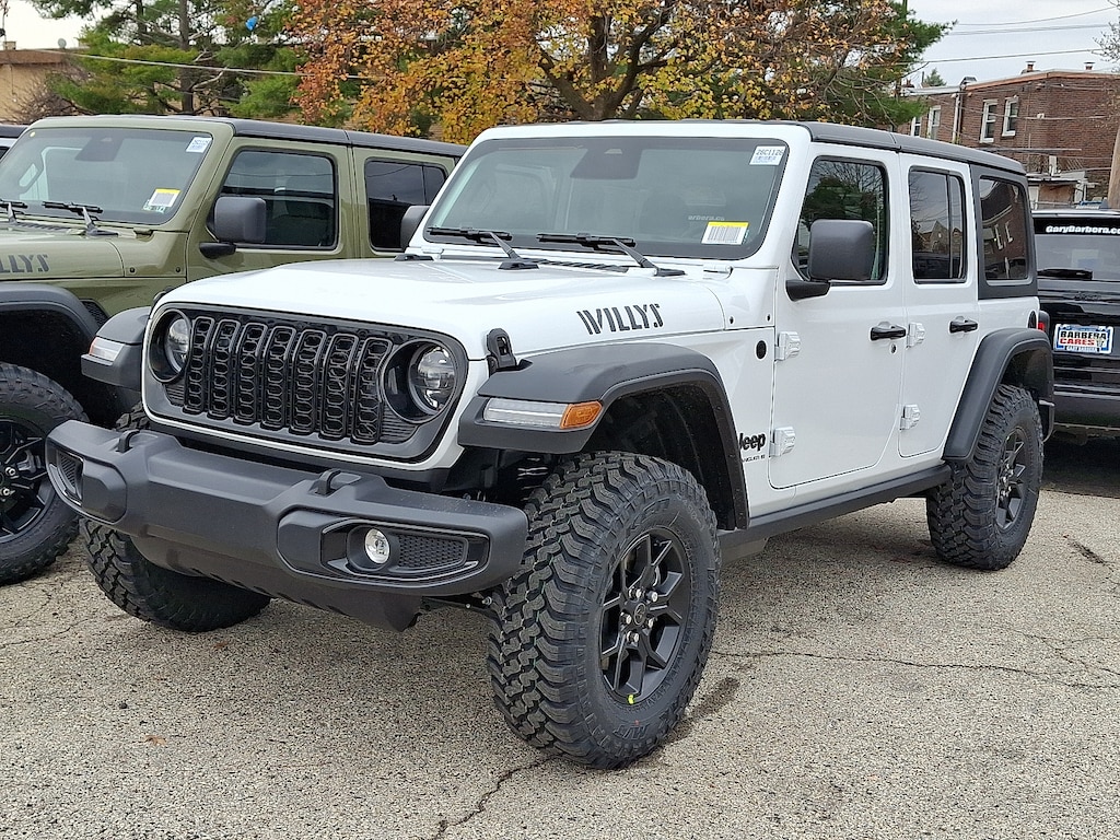 New 2026 Jeep Wrangler 4-DOOR WILLYS Sport Utility