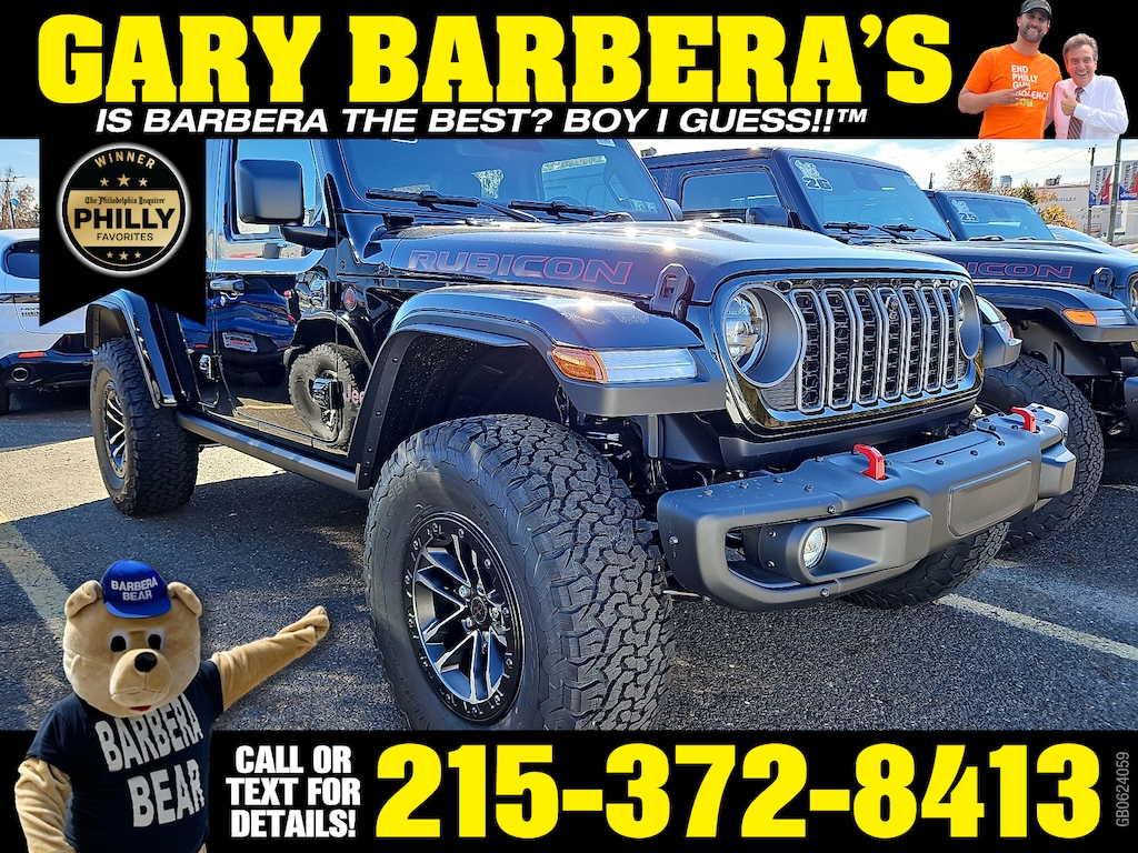 New 2026 Jeep Wrangler 4-DOOR RUBICON X Sport Utility