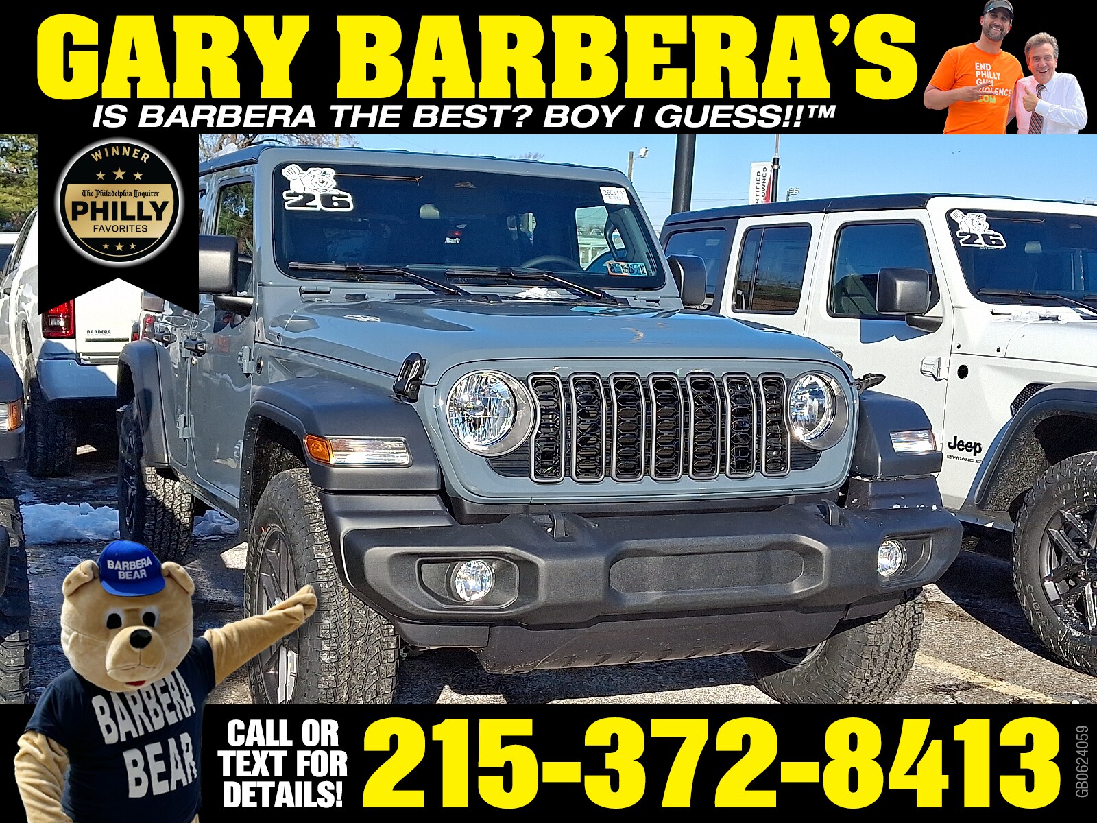 2026 Jeep Wrangler 4-Door Sport S's photo