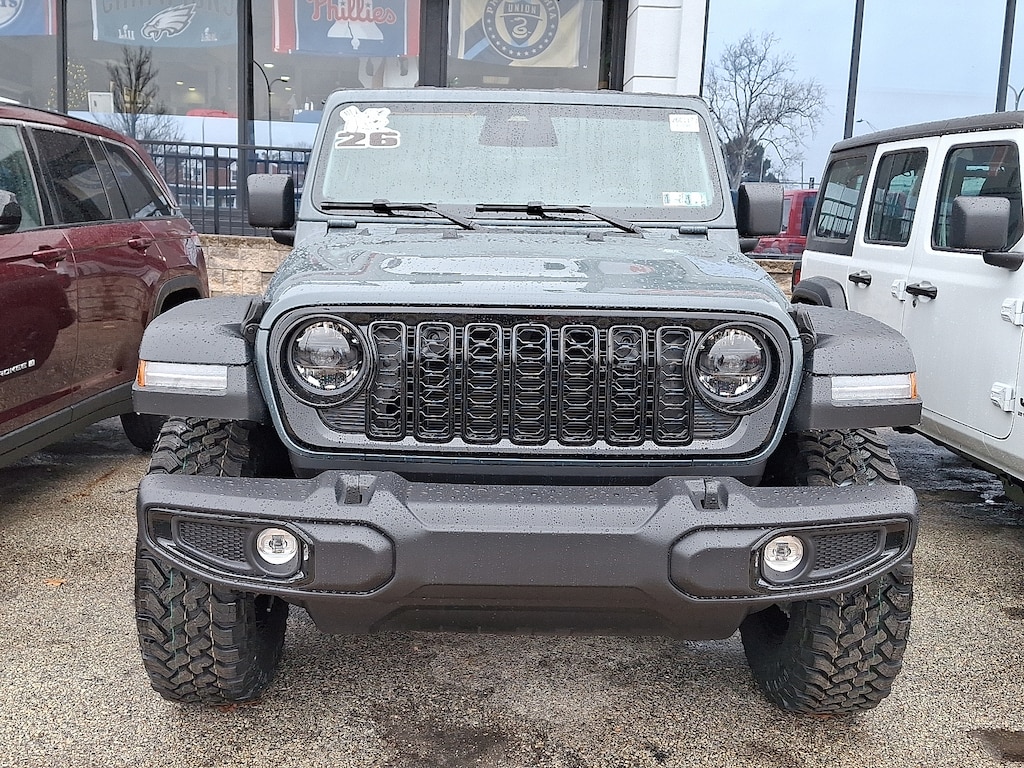 New 2026 Jeep Wrangler 4-DOOR WILLYS Sport Utility
