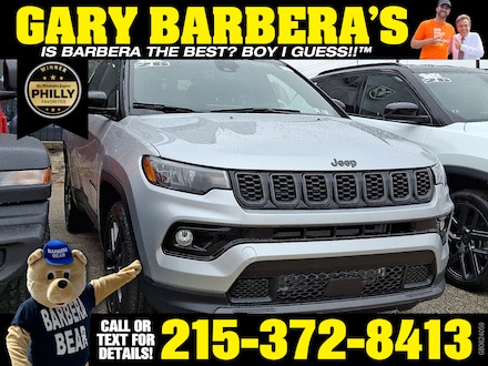 New 2026 Jeep Compass LIMITED ALTITUDE 4X4 Sport Utility 4x4 for Sale or Lease in Philadelphia, PA