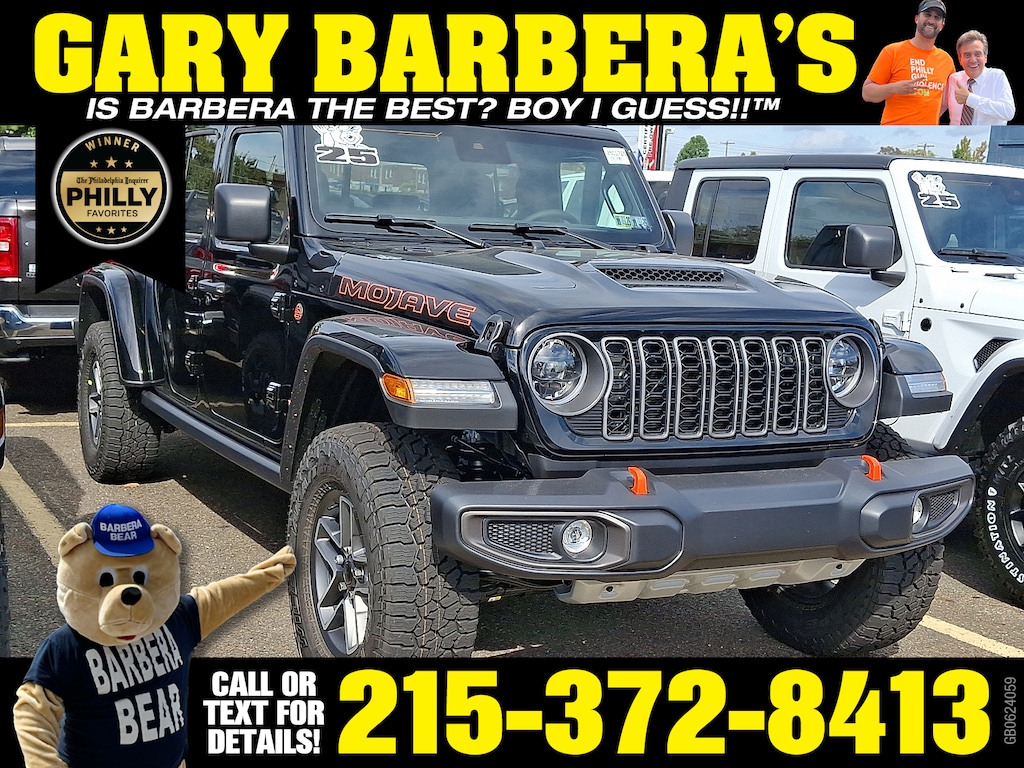New 2025 Jeep Gladiator MOJAVE 4X4 Pickup