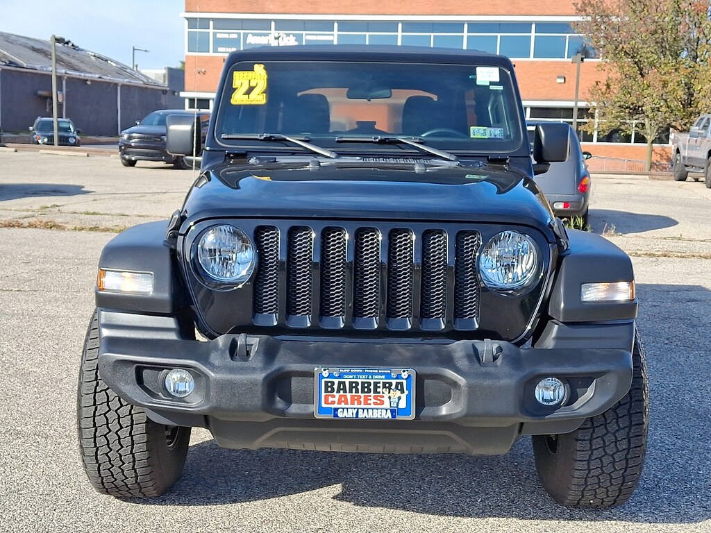 Used 2022 Jeep Wrangler Unlimited Sport S 4x4 Sport Utility