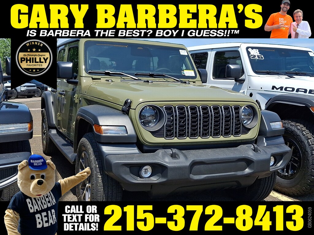 New 2026 Jeep Wrangler 4-DOOR SPORT S Sport Utility