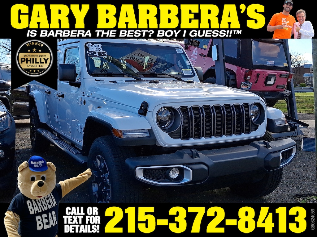 New 2026 Jeep Gladiator SAHARA 4X4 Pickup