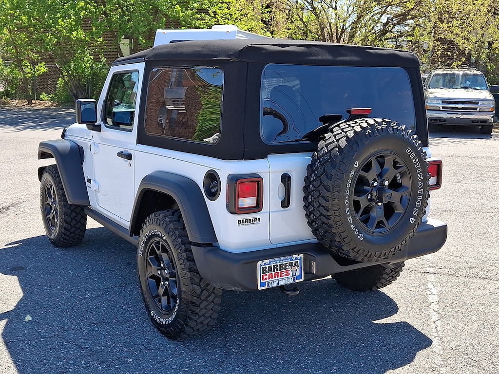 Used 2022 Jeep Wrangler Willys 4x4 Sport Utility
