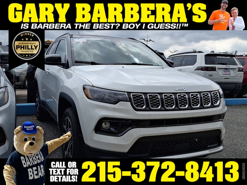 New 2026 Jeep Compass LIMITED 4X4 Sport Utility