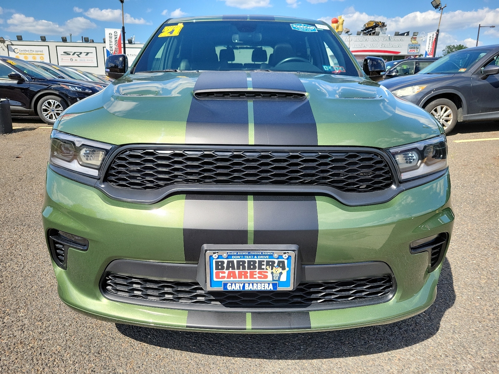 Used 2021 Dodge Durango GT Plus with VIN 1C4RDJDG2MC523176 for sale in Philadelphia, PA