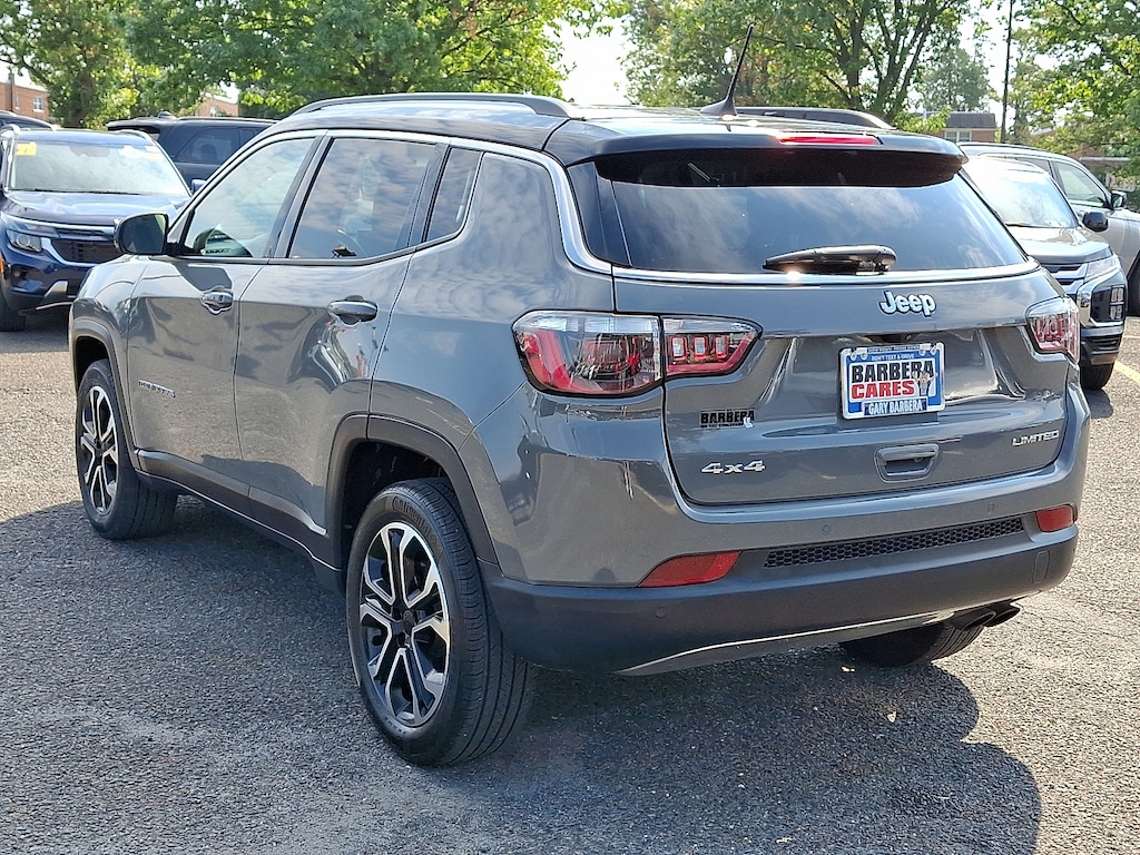 Used 2022 Jeep Compass Limited 4x4 Sport Utility