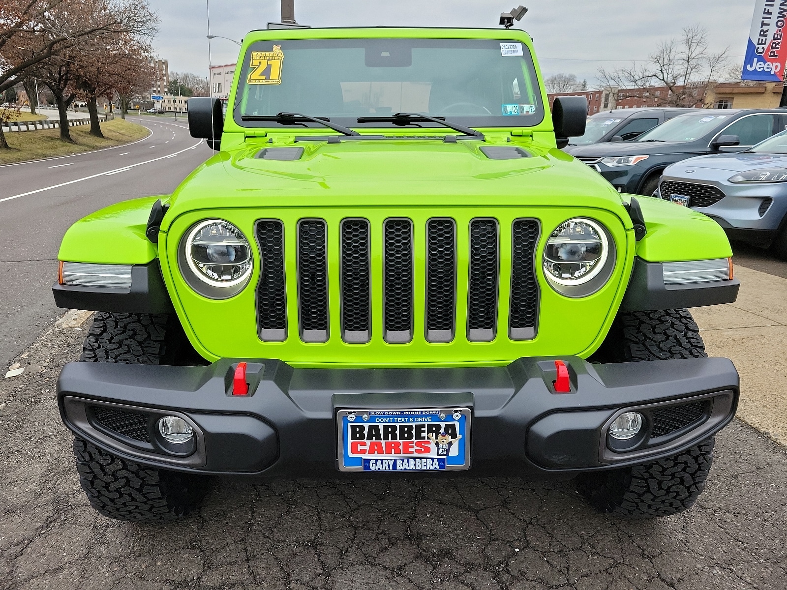 Used 2021 Jeep Wrangler Unlimited Rubicon with VIN 1C4HJXFG1MW775777 for sale in Philadelphia, PA