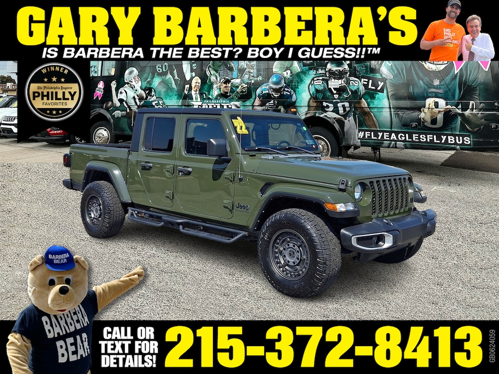 Used 2022 Jeep Gladiator Sport S 4x4 Crew Cab