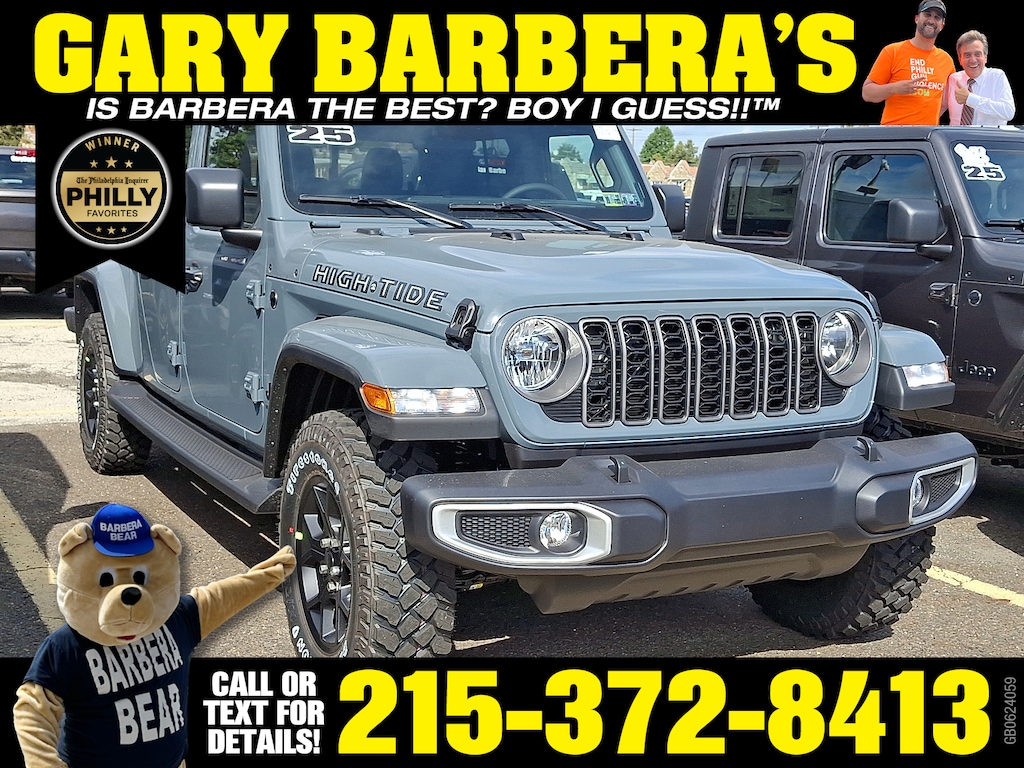 New 2025 Jeep Gladiator HIGH TIDE 4X4 Pickup