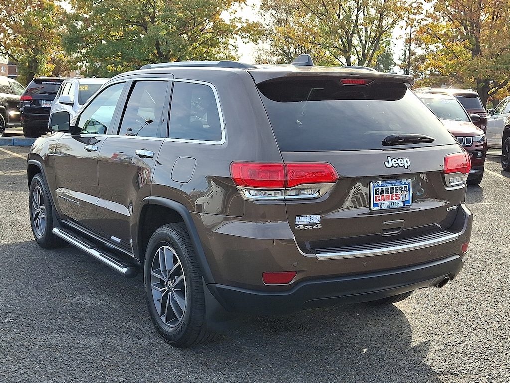 Used 2017 Jeep Grand Cherokee Limited 4x4 Sport Utility