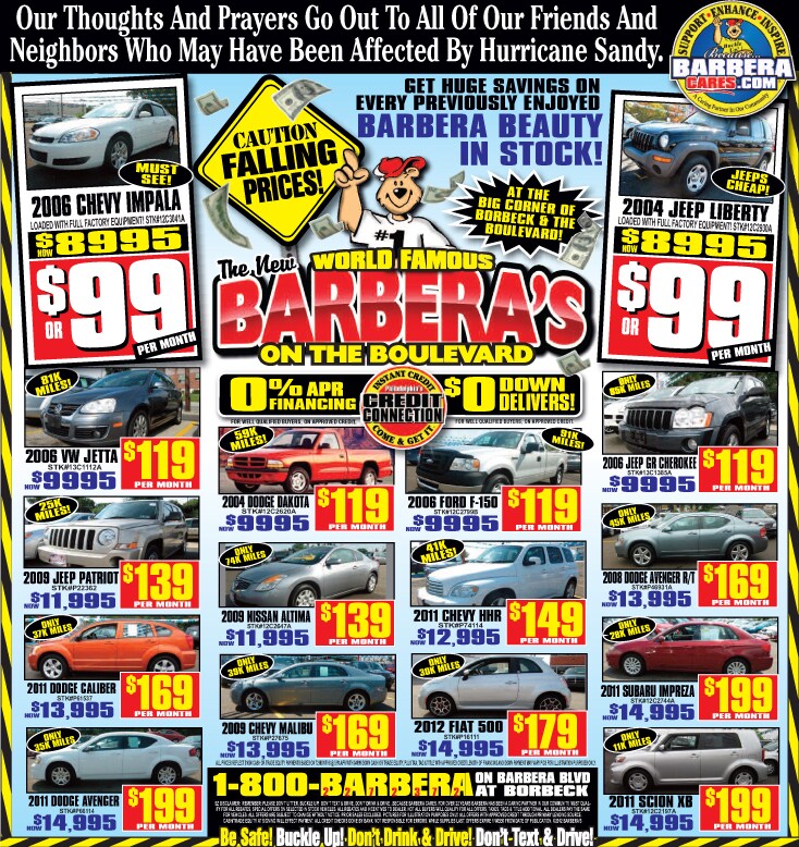 Gary Barbera's On the Blvd New Dodge, Jeep, Chrysler, Ram dealership