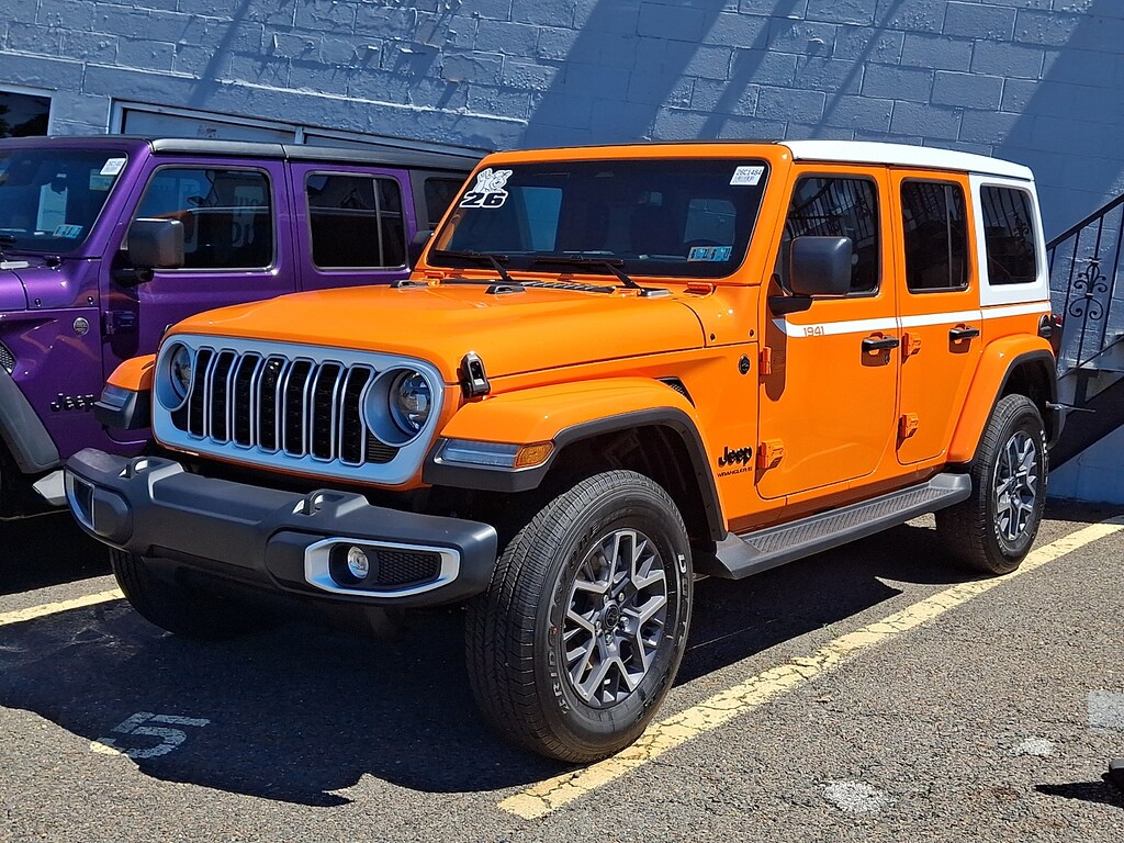 New 2026 Jeep Wrangler 4-DOOR SAHARA Sport Utility