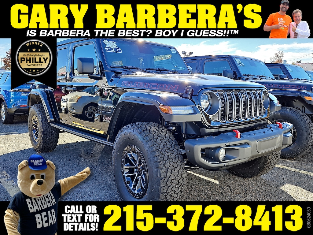New 2026 Jeep Wrangler 4-DOOR RUBICON X Sport Utility