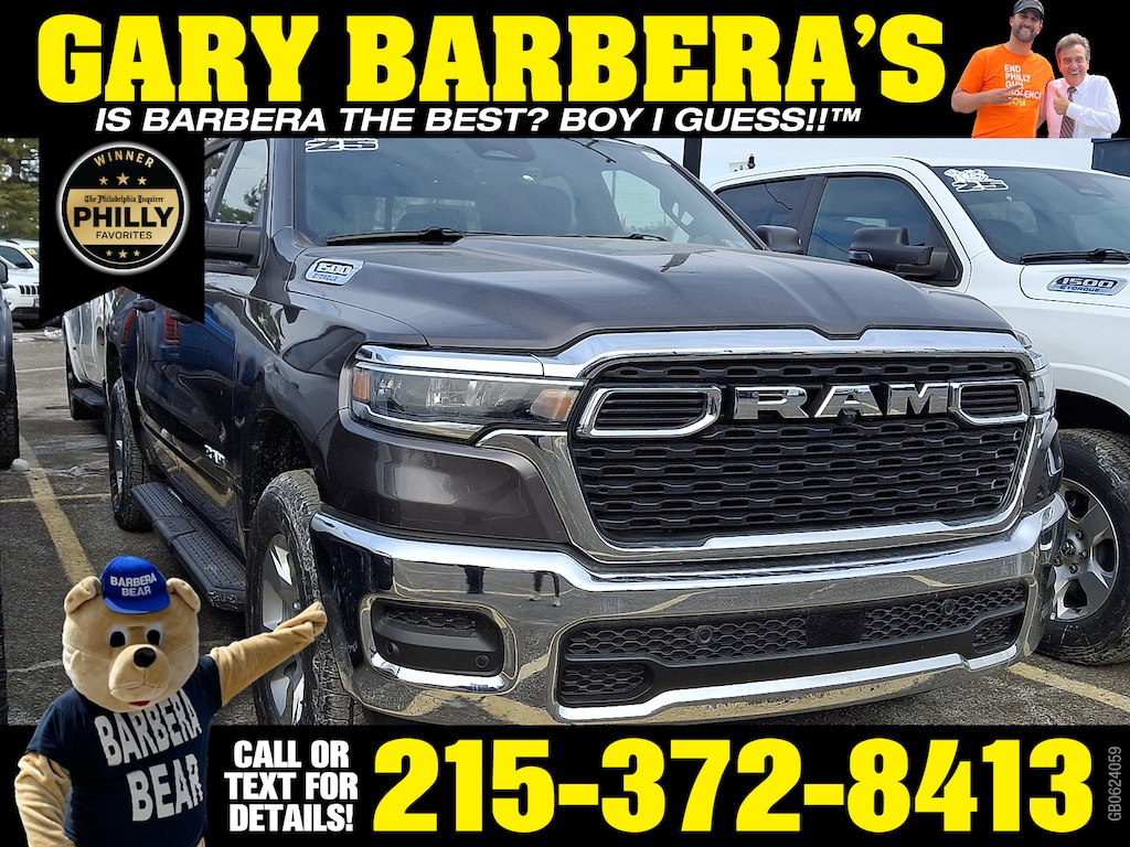 New 2025 Ram 1500 TRADESMAN CREW CAB 4X4 5'7 BOX Pickup